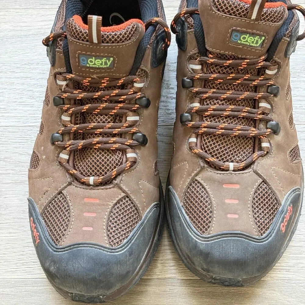 Gravity Defyer Shoes Men 12 Gdefy Stride Lane Hiking Waterproof Plantar Support